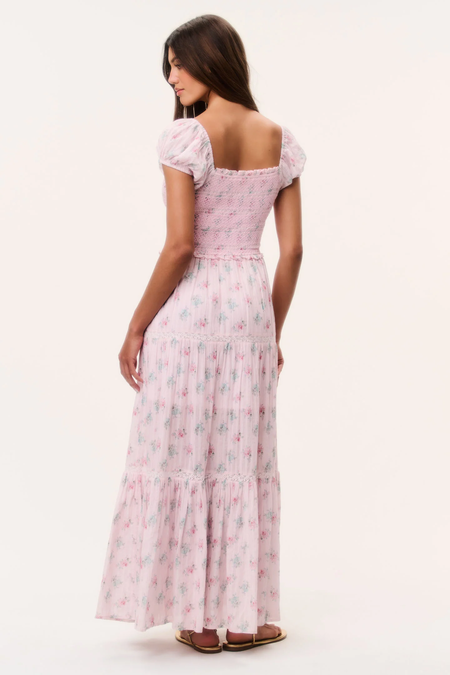 Amandla Floral Cotton Maxi Dress - Image 5