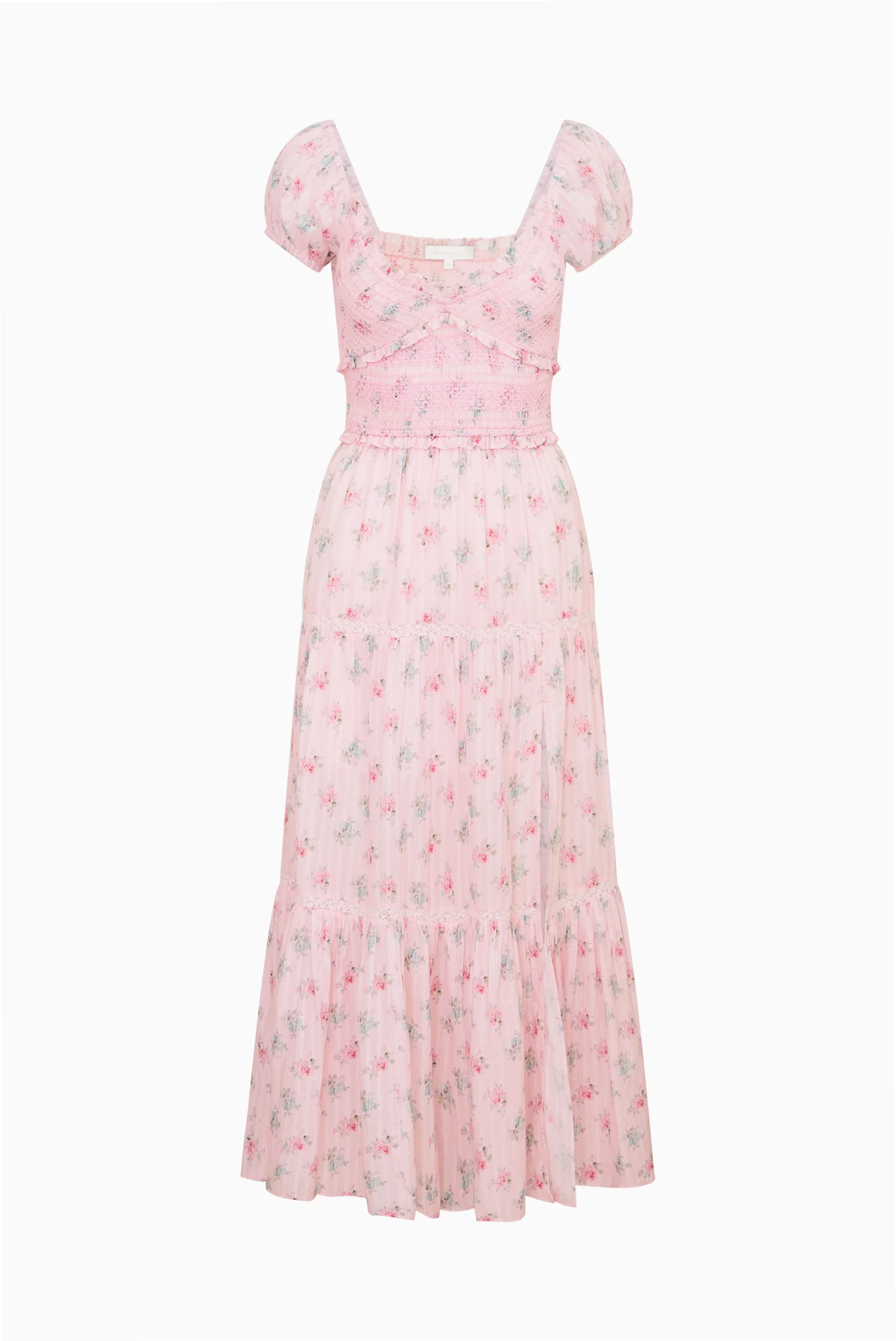 Amandla Floral Cotton Maxi Dress - Image 6