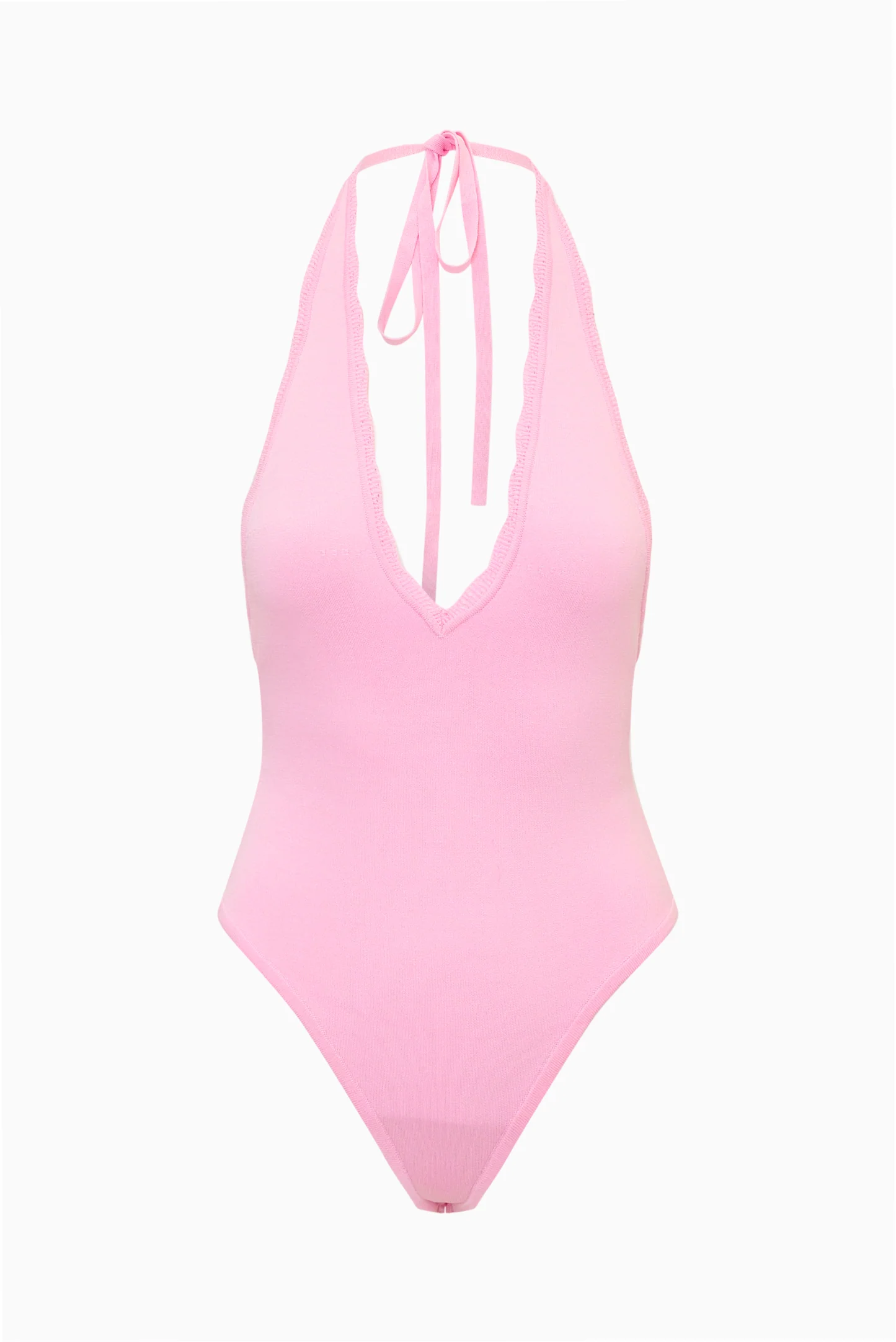 Berta Plunge Neck Bodysuit - Image 7
