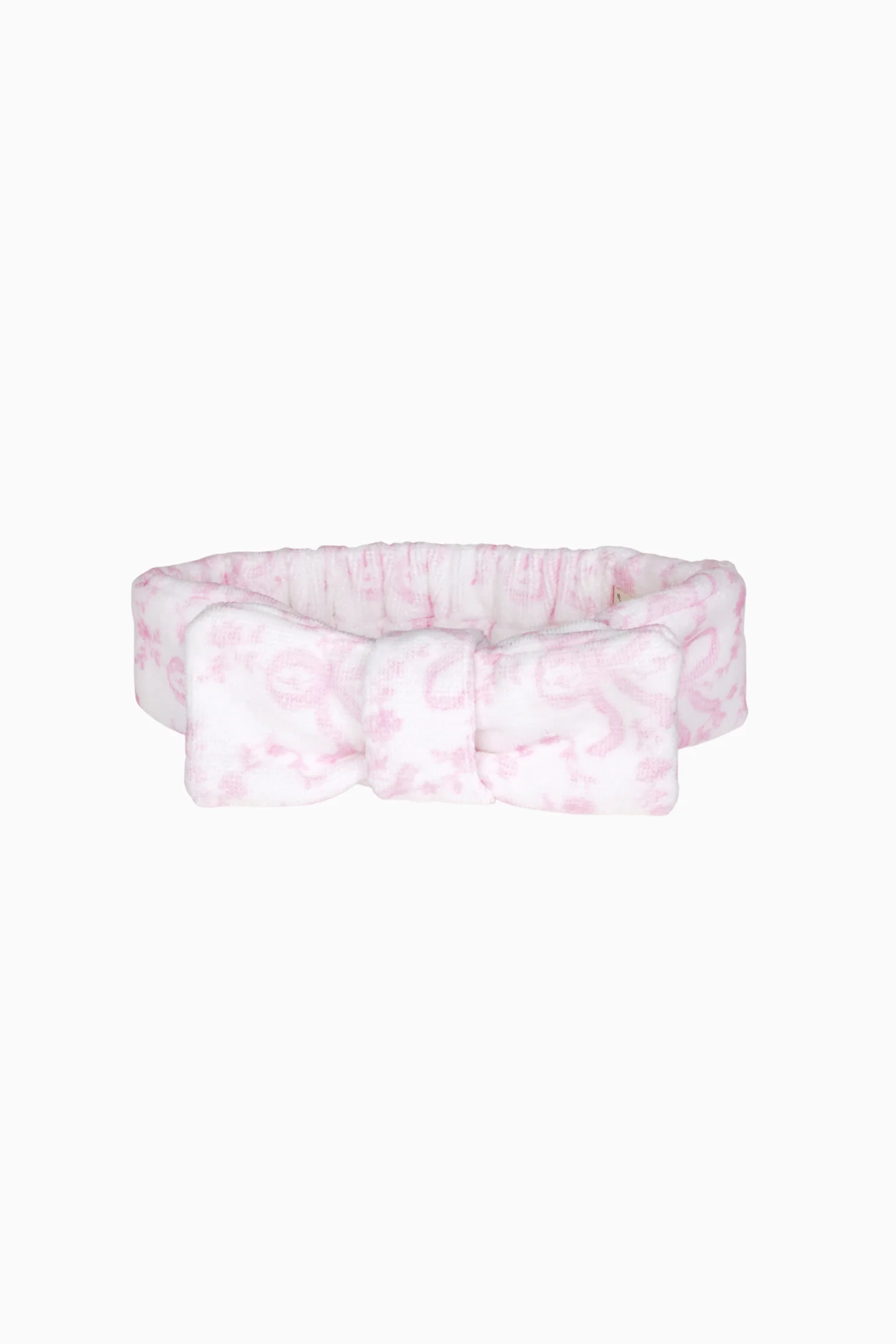Bow Print Face Wash Beauty Headband - Image 4