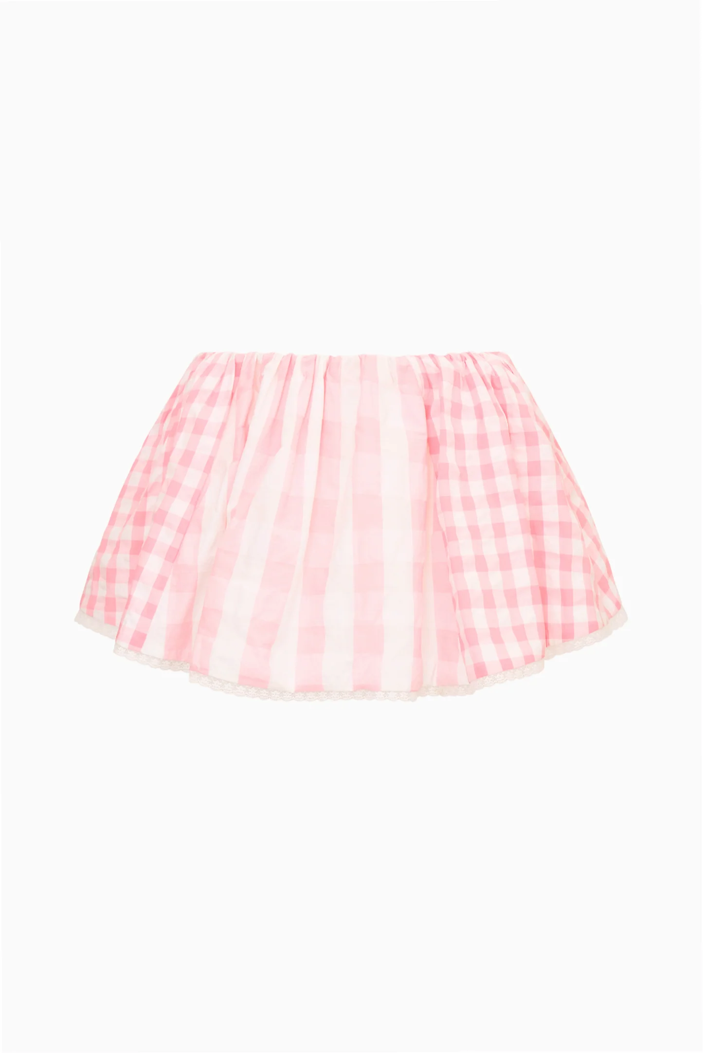 Jonie Seersucker Mini Skort - Image 5