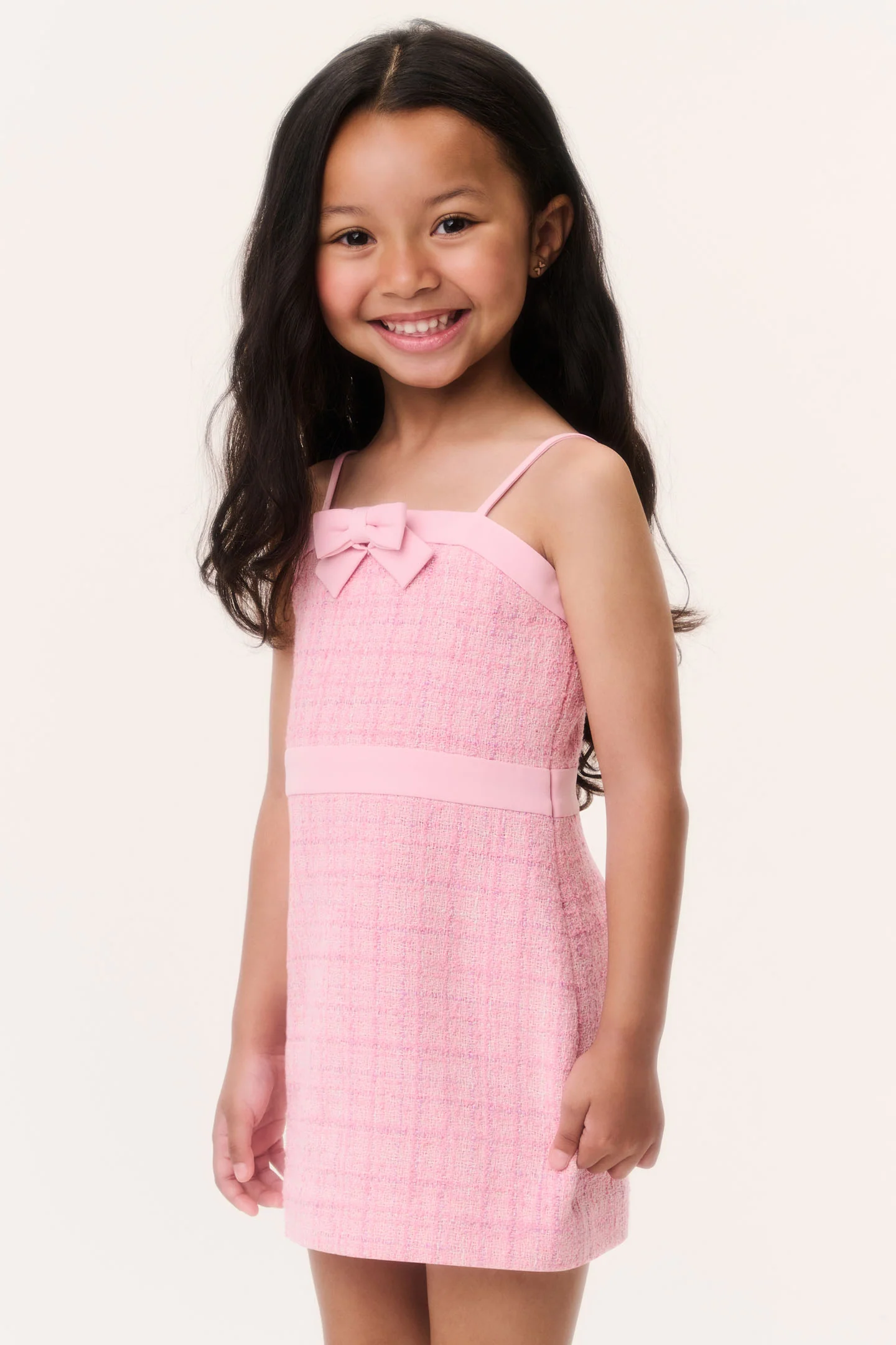 Little Girls Tweed Kitt Dress - Image 2