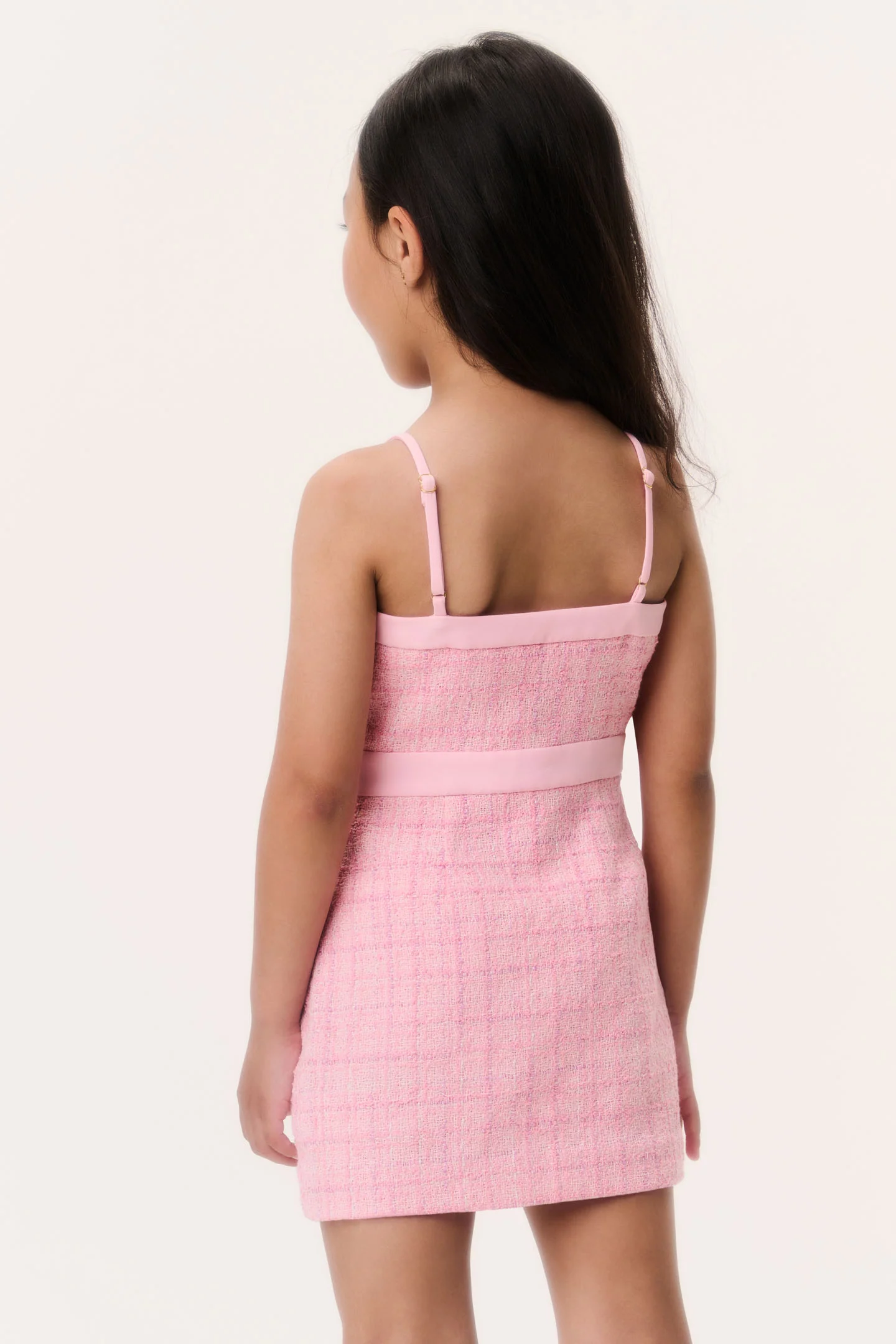 Little Girls Tweed Kitt Dress - Image 3