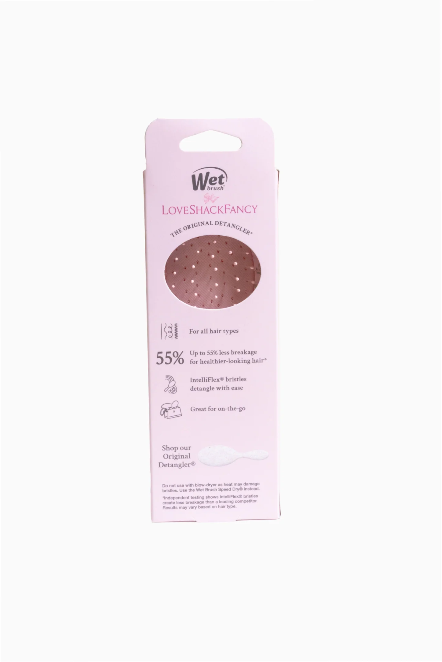 Wet Brush x Love Shack Fancy Mini Detangler - Blooming Heirloom - Image 6