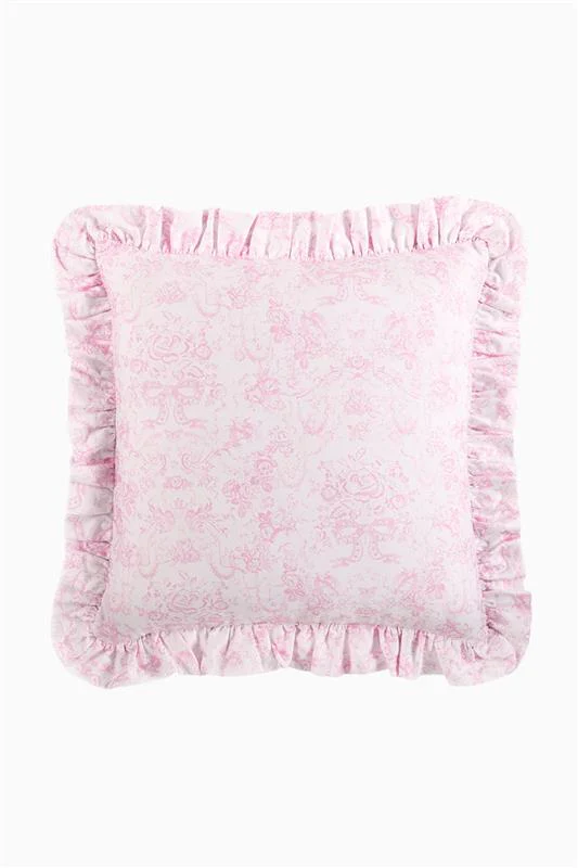 Ruffle Throw Pillow - Image 4