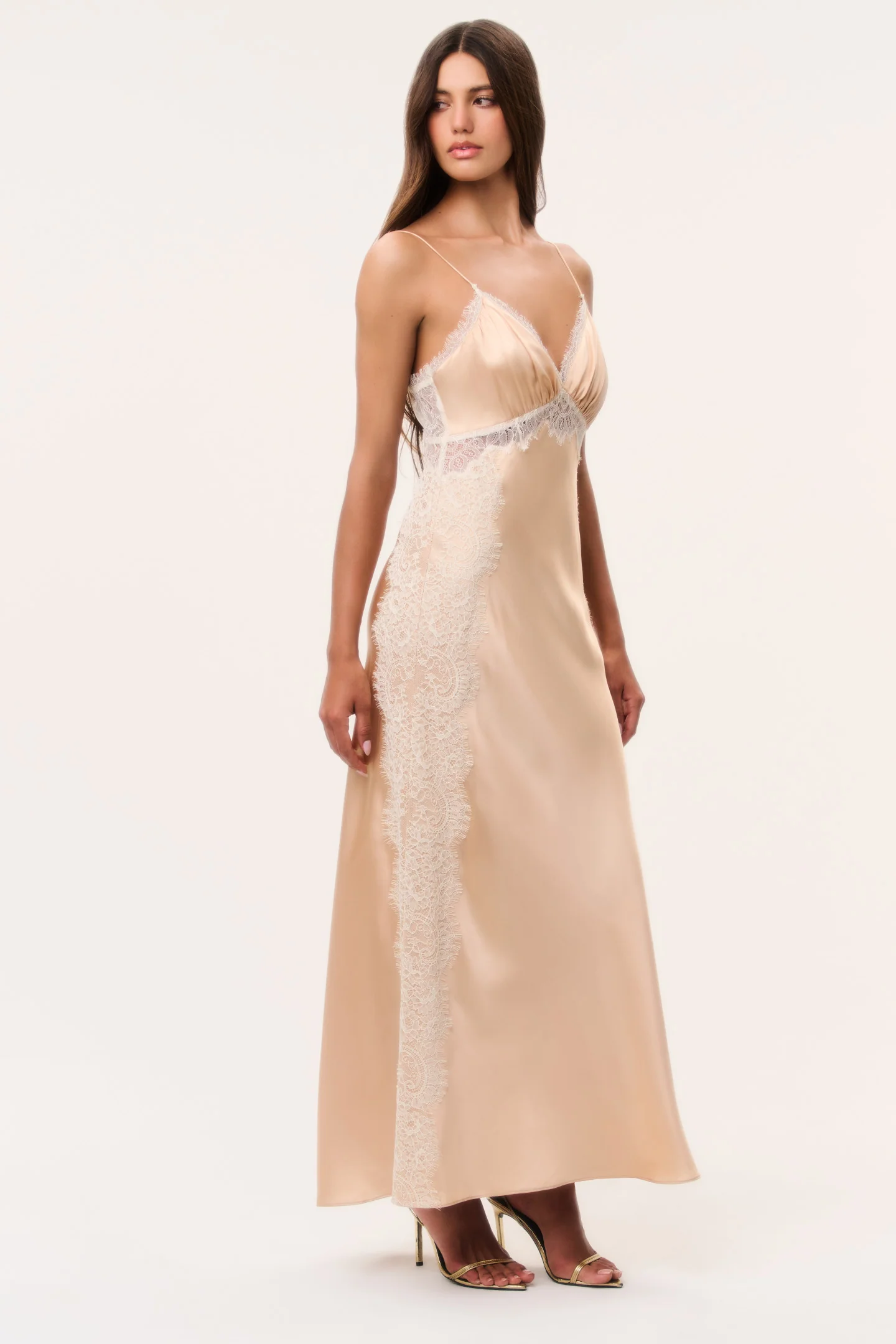 Shia Silk-Blend Maxi Dress - Image 4