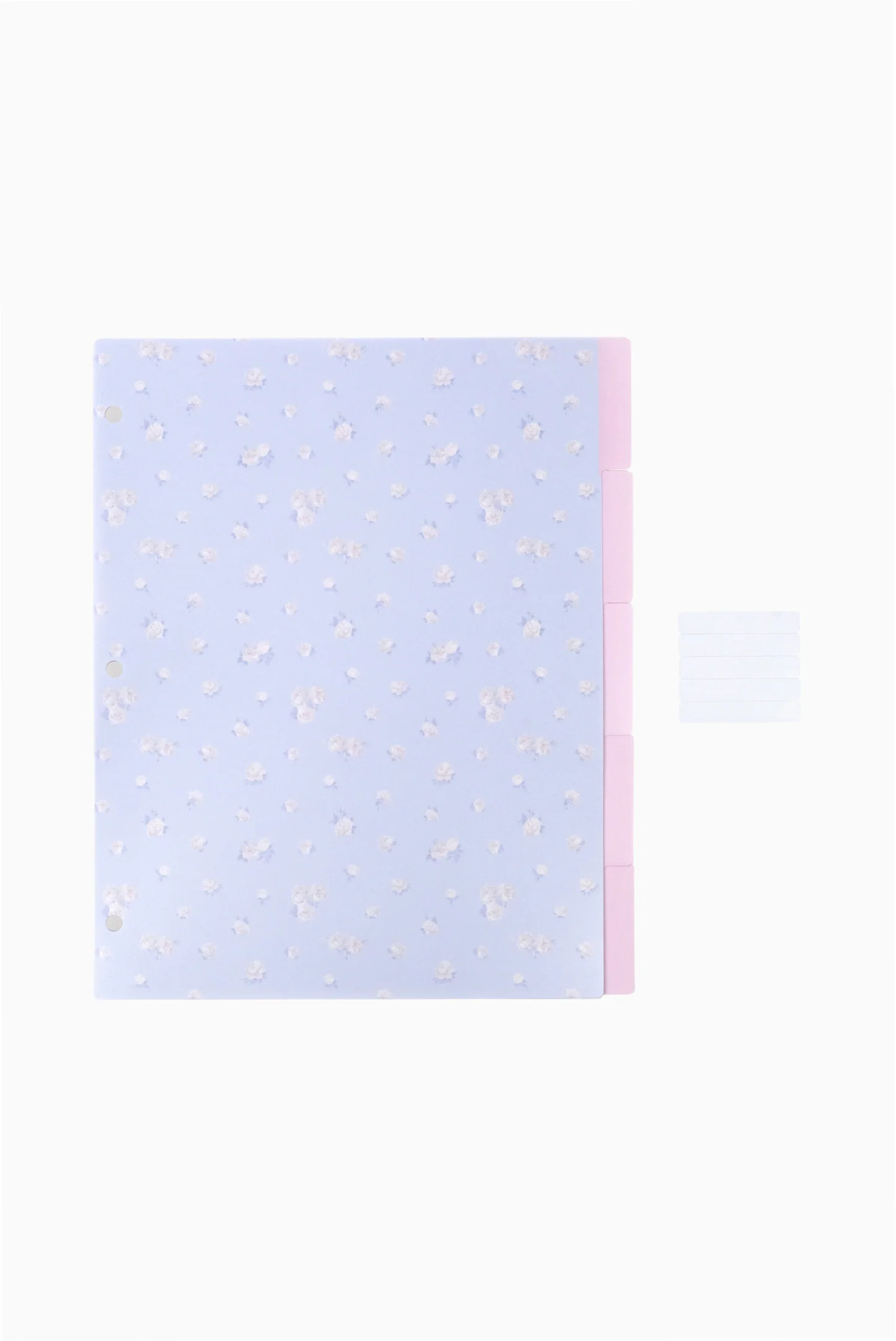 LoveShackFancy │ Yoobi Everblooming Rosettes 1" Binder with 5-Tab Dividers + Stickers - Image 5